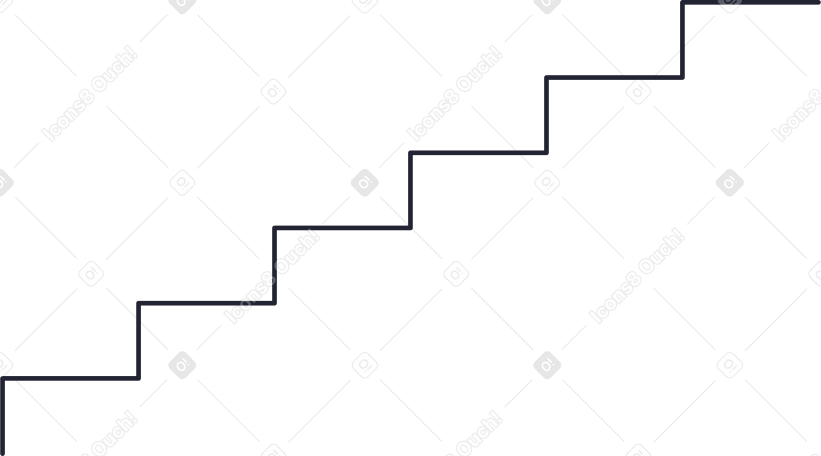 steps Illustration in PNG, SVG