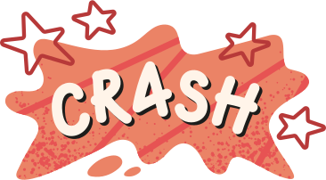 crash sign PNG, SVG