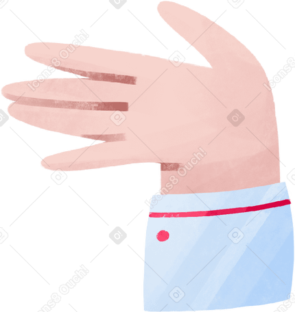 white sleeve arm PNG, SVG