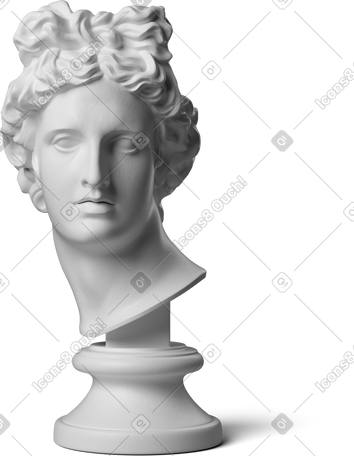 3D apollo front view PNG, SVG