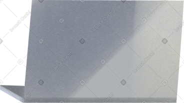 Grey laptop PNG, SVG