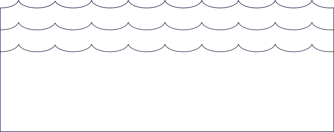 sea line animated illustration in GIF, Lottie (JSON), AE