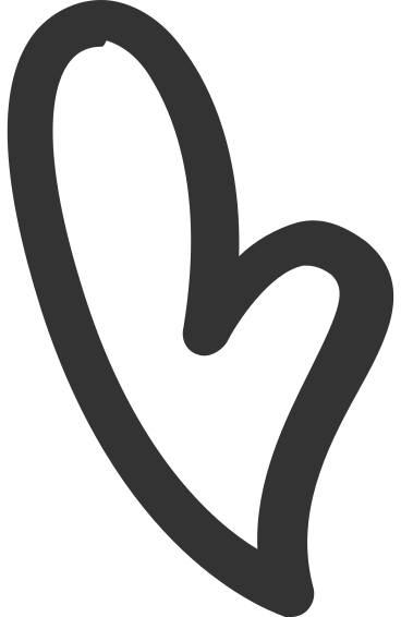 Coração preto PNG, SVG