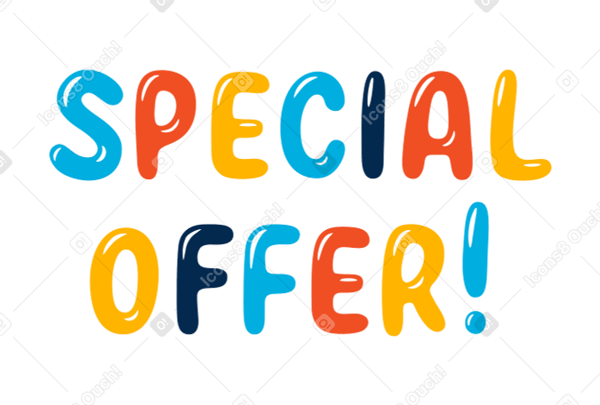 oferta especial PNG, SVG