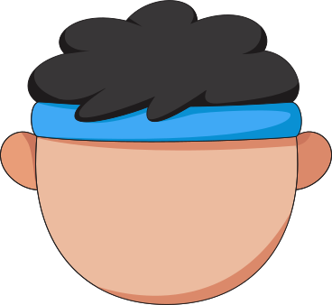 face with bandage on forehead PNG, SVG