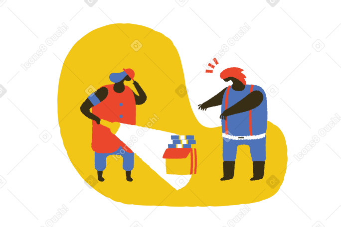 Found a treasure Illustration in PNG, SVG