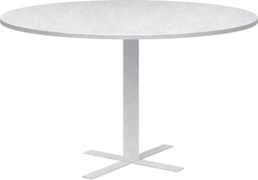 round gray table PNG, SVG