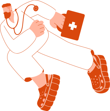 doctor rushes PNG, SVG