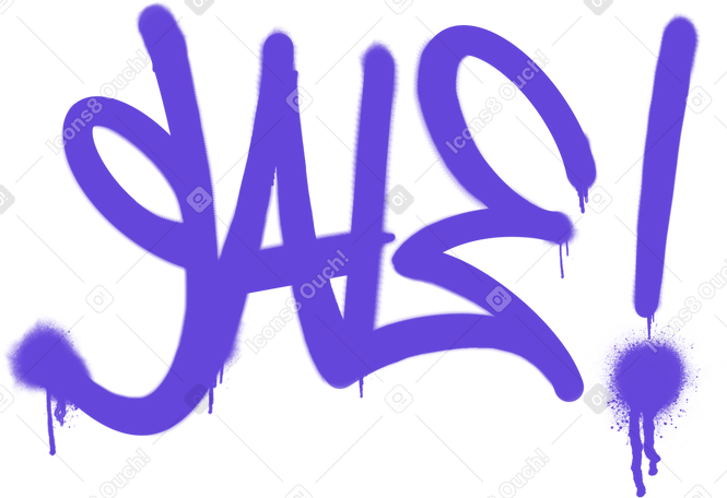 purple graffiti sale в PNG, SVG