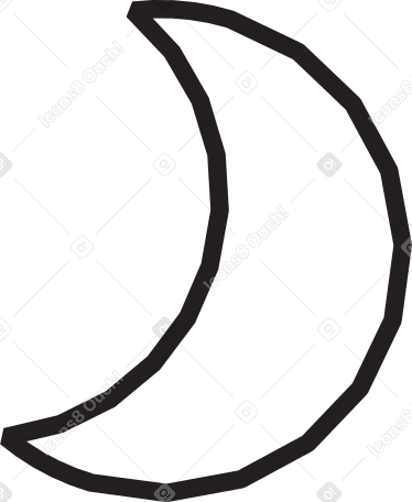 月 PNG、SVG