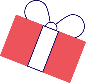 rote geschenkbox PNG, SVG