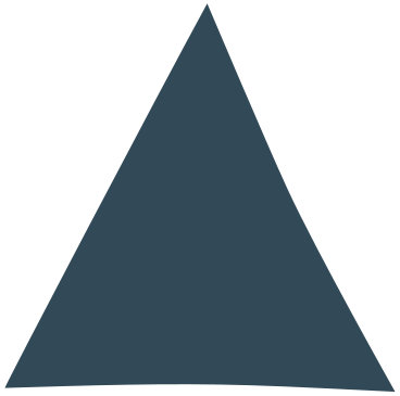 Triângulo azul escuro PNG, SVG