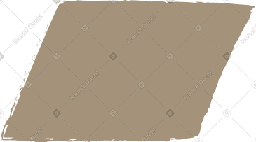 Grey parallelogram PNG, SVG