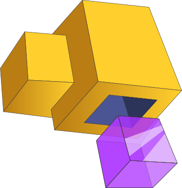 3D cubes PNG, SVG