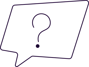 rectangular speech bubble with a question animated illustration in GIF, Lottie (JSON), AE