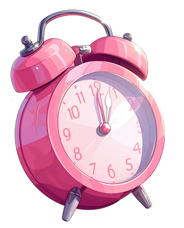 Alarm clock PNG, SVG