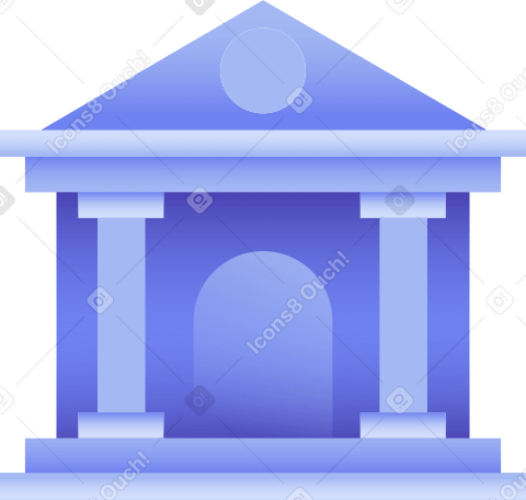 bank building PNG, SVG