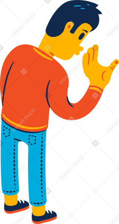 man looking PNG, SVG