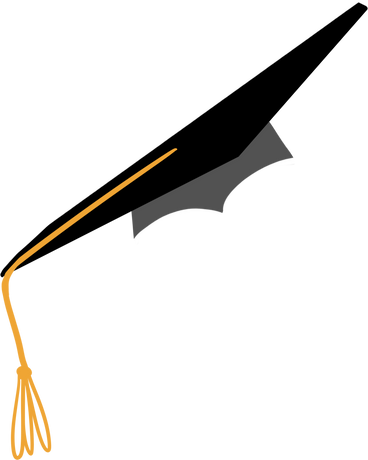 Chapeau de graduation PNG, SVG