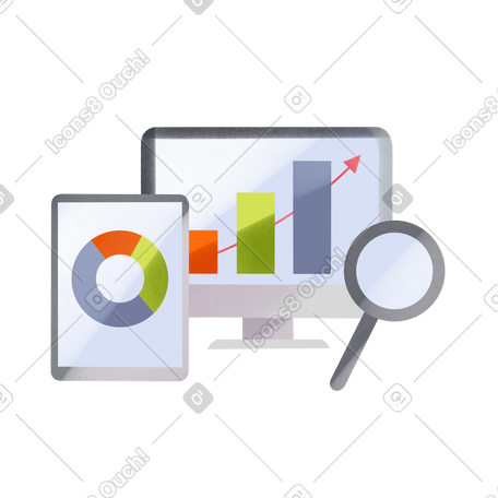 Seo 优化和图表 PNG, SVG