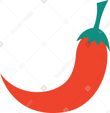 pepper Illustration in PNG, SVG