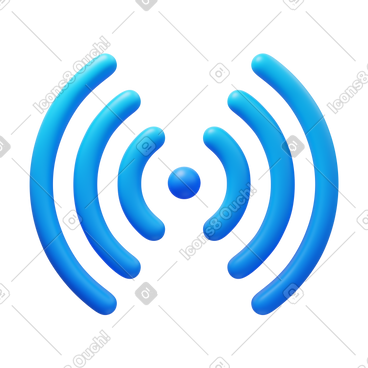 Radio waves PNG, SVG