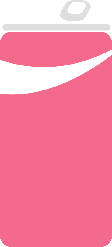 분홍색 깡통 PNG, SVG