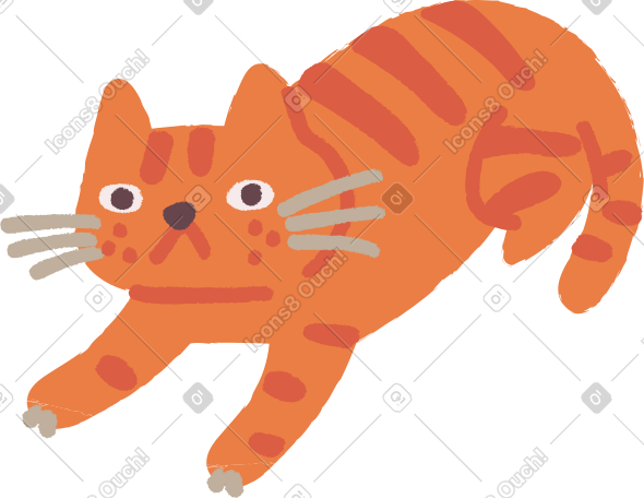 猫说谎 PNG, SVG