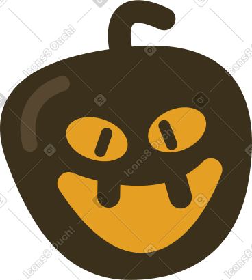 Pumpkin halloween PNG, SVG