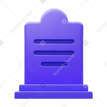 3D cemetery PNG, SVG