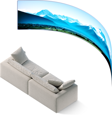 sofa and vr-monitor PNG, SVG