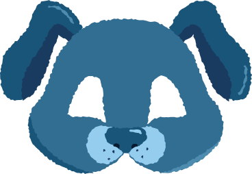 mask dog PNG, SVG