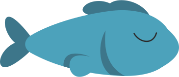 blue sea fish PNG, SVG