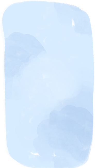 blue watercolor rectangle PNG, SVG