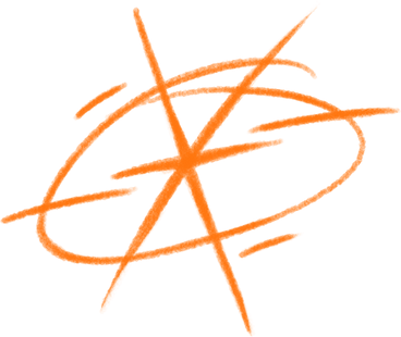 orange texture star PNG, SVG