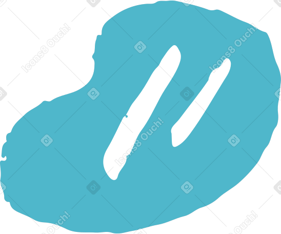 puddle Illustration in PNG, SVG