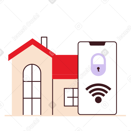 Segurança de casa inteligente PNG, SVG