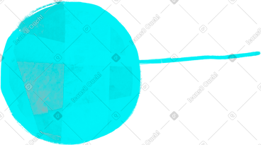 Bubble blue PNG, SVG