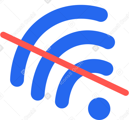 no wifi PNG, SVG