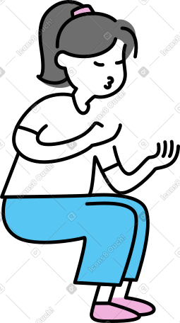 女人吃 PNG, SVG