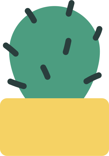 cactus in a pot PNG, SVG