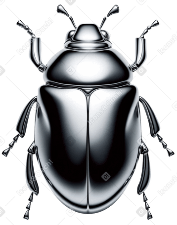 chromed bug PNG, SVG