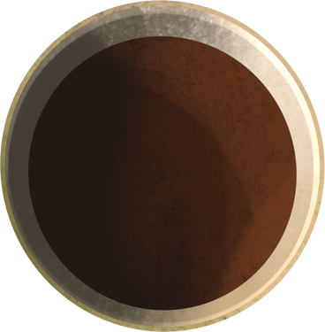 coffee top view PNG, SVG