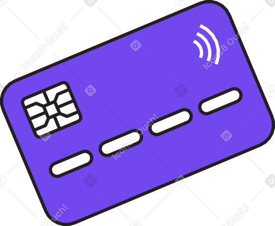 bank card Illustration in PNG, SVG