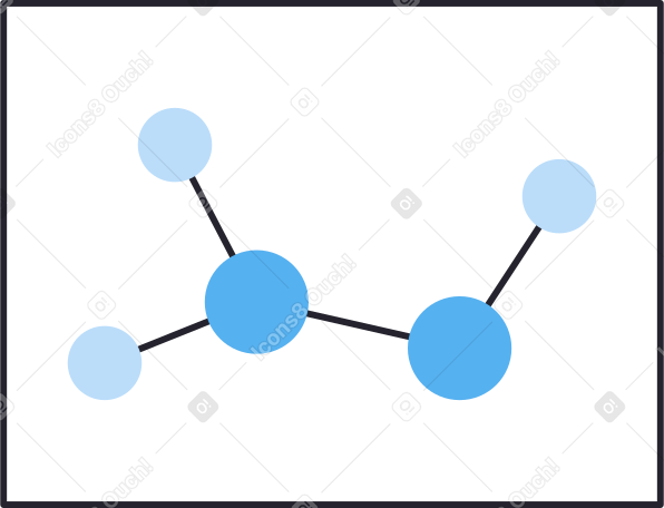 picture of a chemical compound Illustration in PNG, SVG