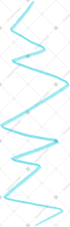 blue zigzag PNG, SVG