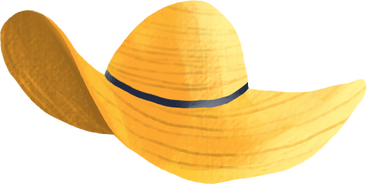 Straw hat в PNG, SVG