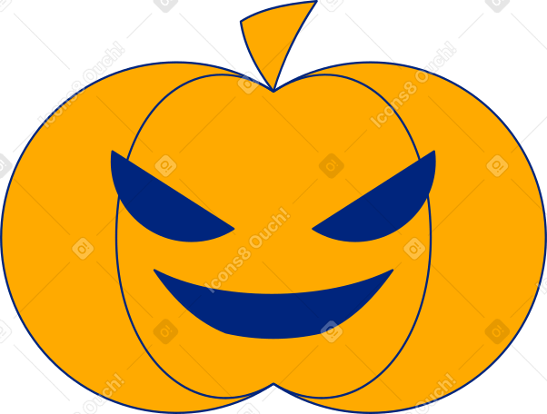 zucca di halloween PNG, SVG