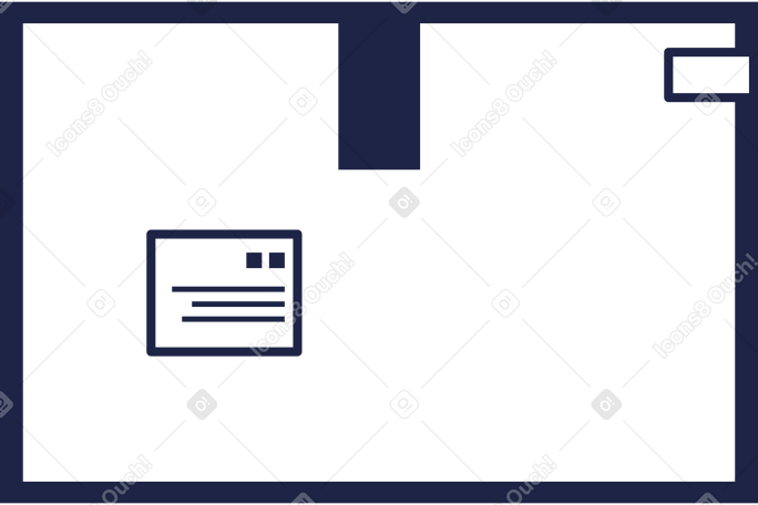 box line Illustration in PNG, SVG