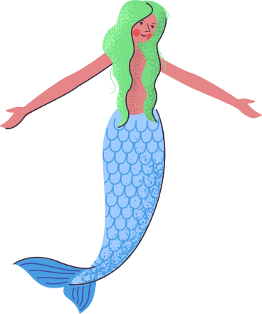 mermaid PNG, SVG